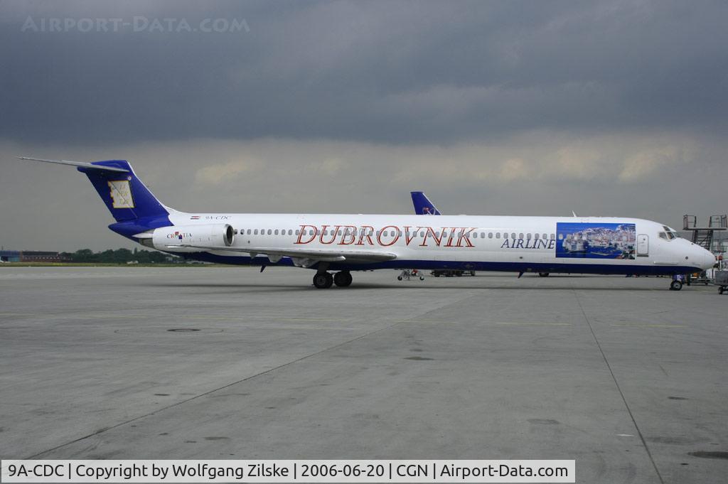 9A-CDC, 1982 McDonnell Douglas MD-82 (DC-9-82) C/N 49112, FIFA 2006 visitor