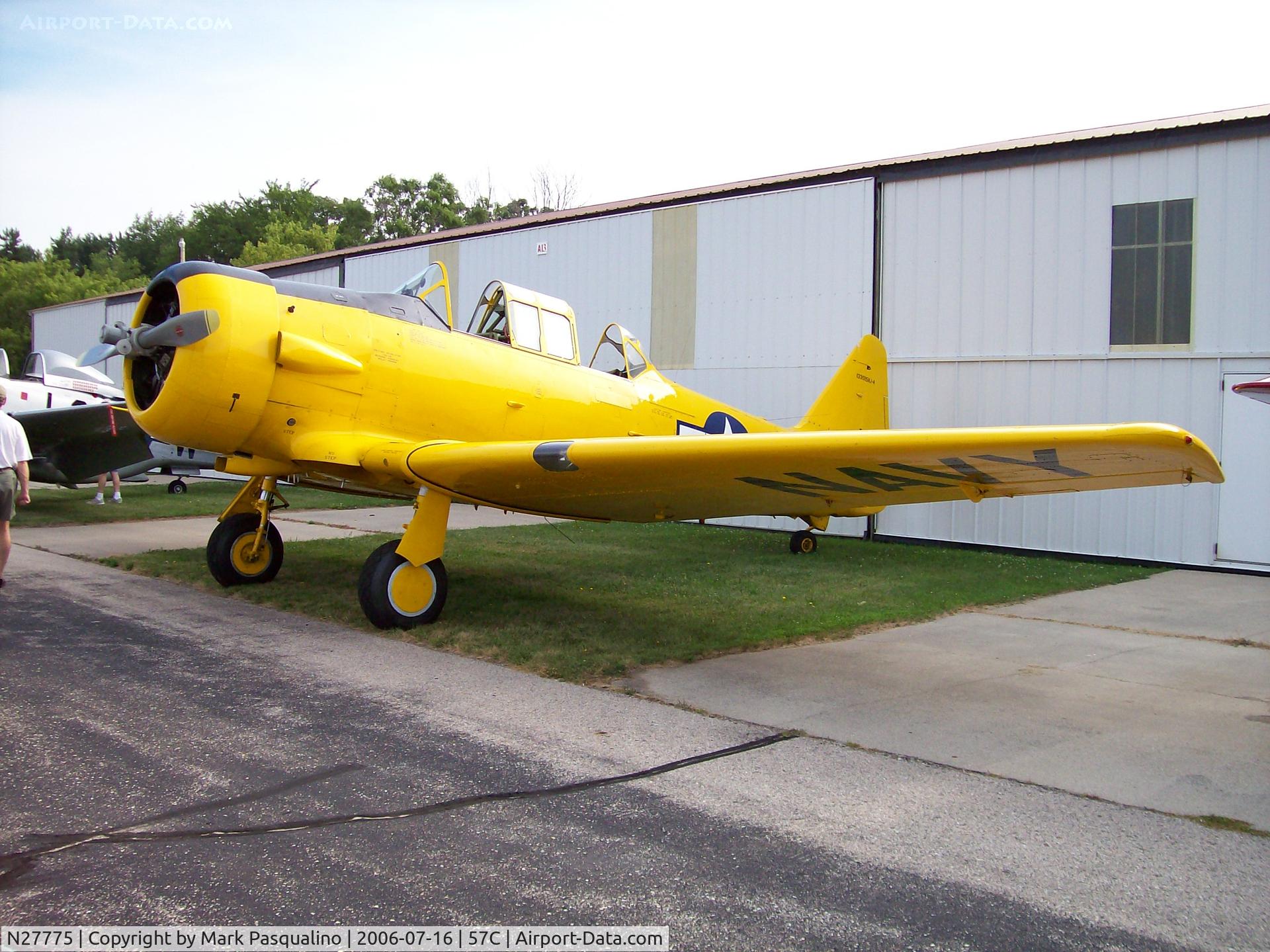 N27775, 1943 North American SNJ-4 Texan C/N 88-13391, North American SNJ-4