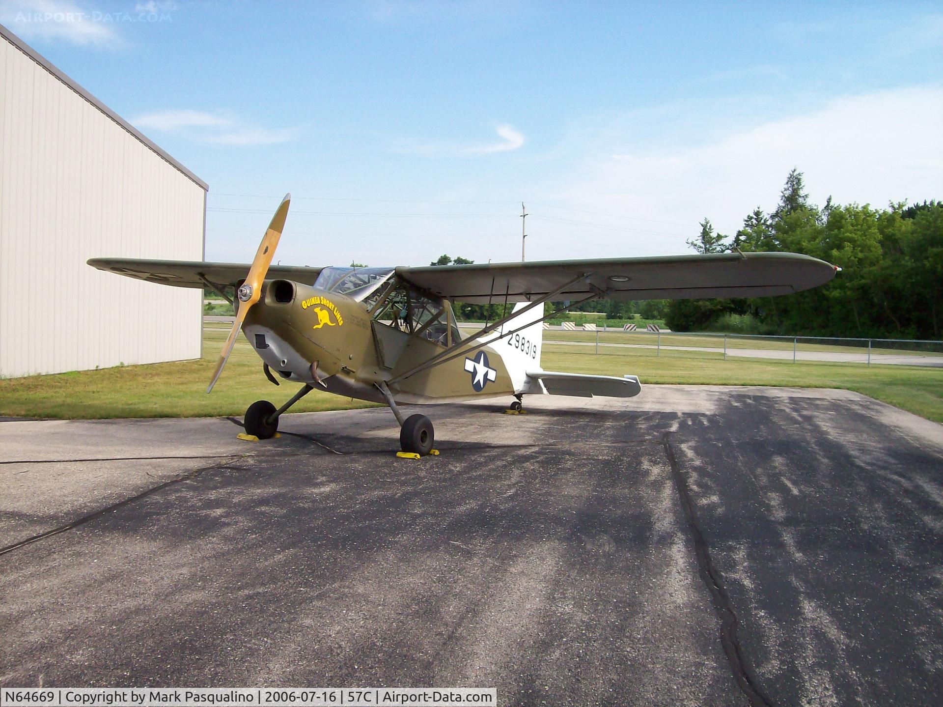 N64669, Stinson L-5 Sentinel C/N 76560, Stinson L-5