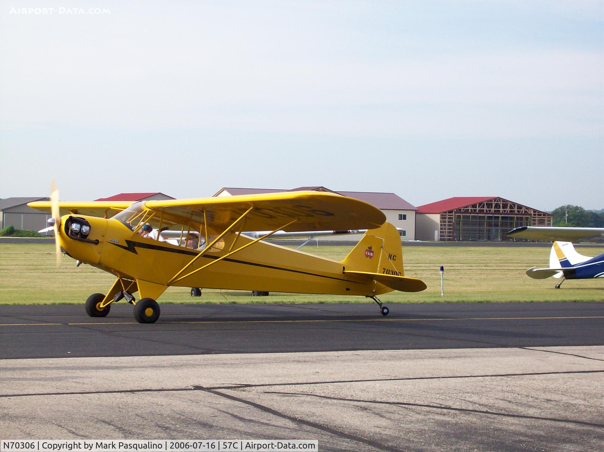 N70306, 1946 Piper J3C-65 Cub C/N 17283, Piper J-3C-65