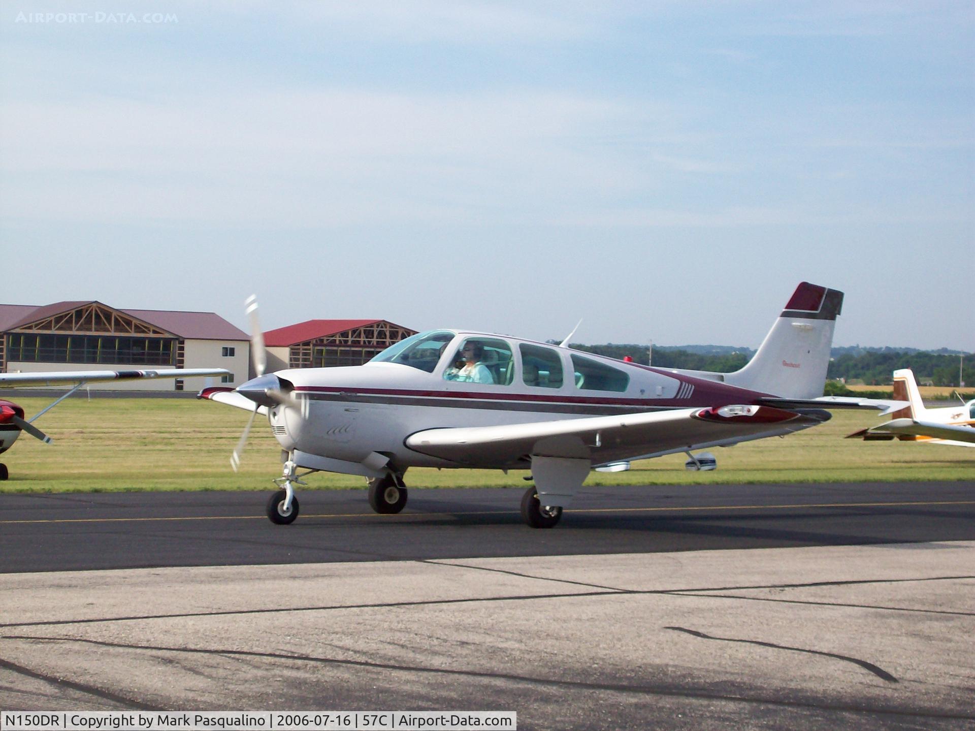 N150DR, 1990 Beech F33A Bonanza C/N CE-1473, Beech F33A