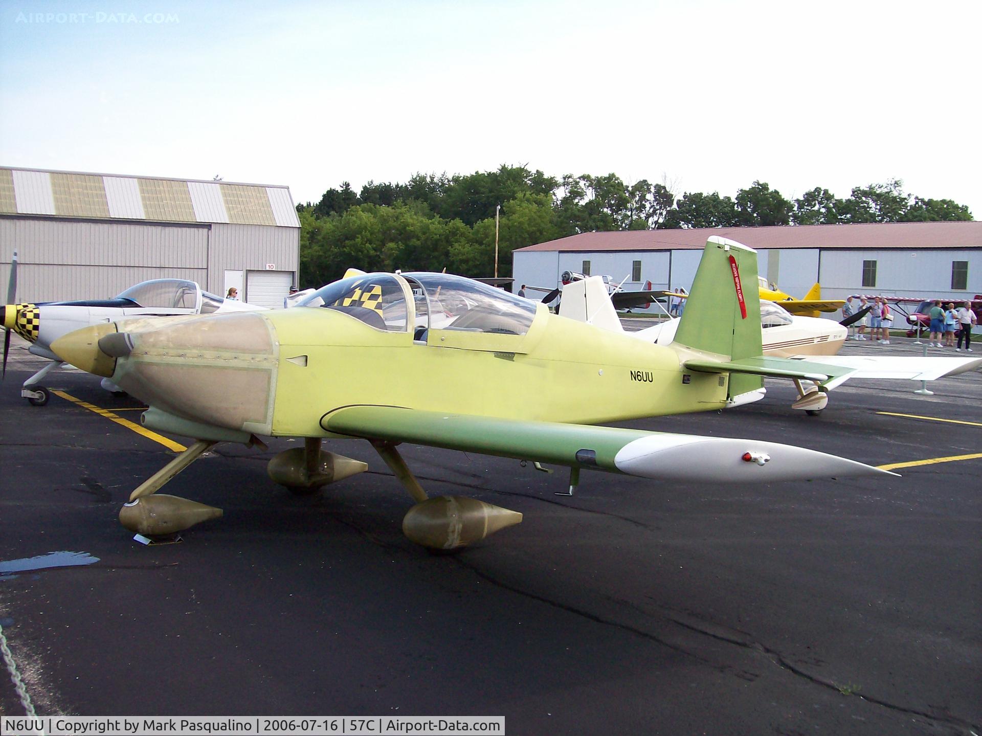 N6UU, 2005 Vans RV-6A C/N 25887, RV-6A