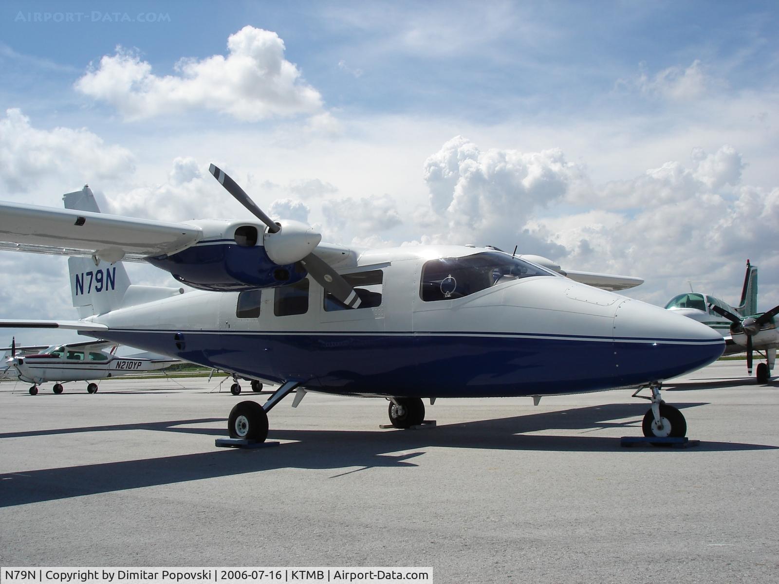 N79N, 1983 Partenavia P-68C C/N 305, Tamiami Airport