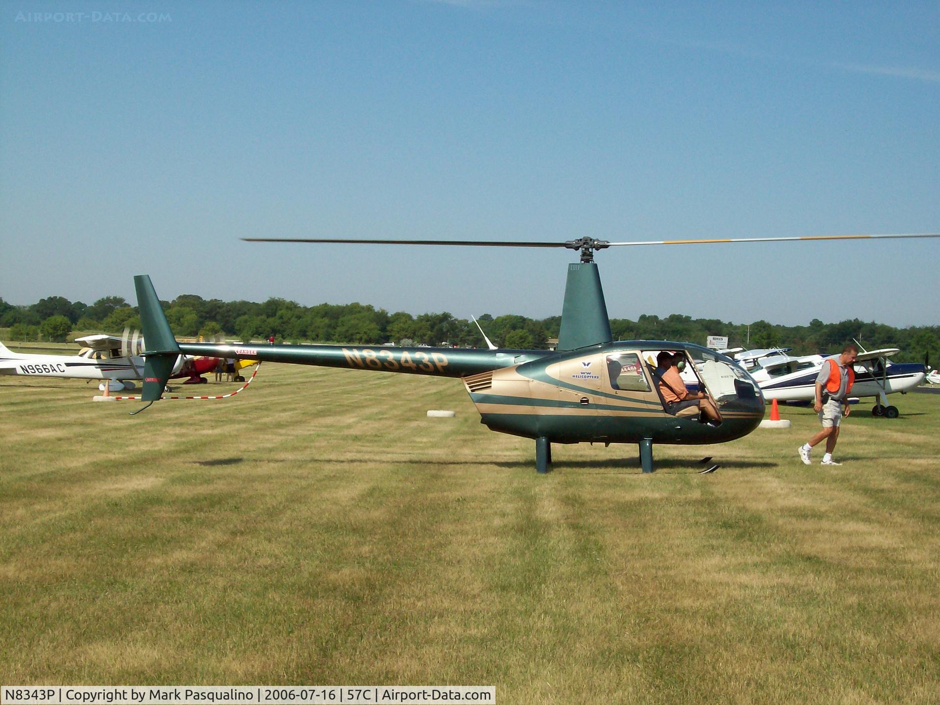 N8343P, 1996 Robinson R44 C/N 0313, R44