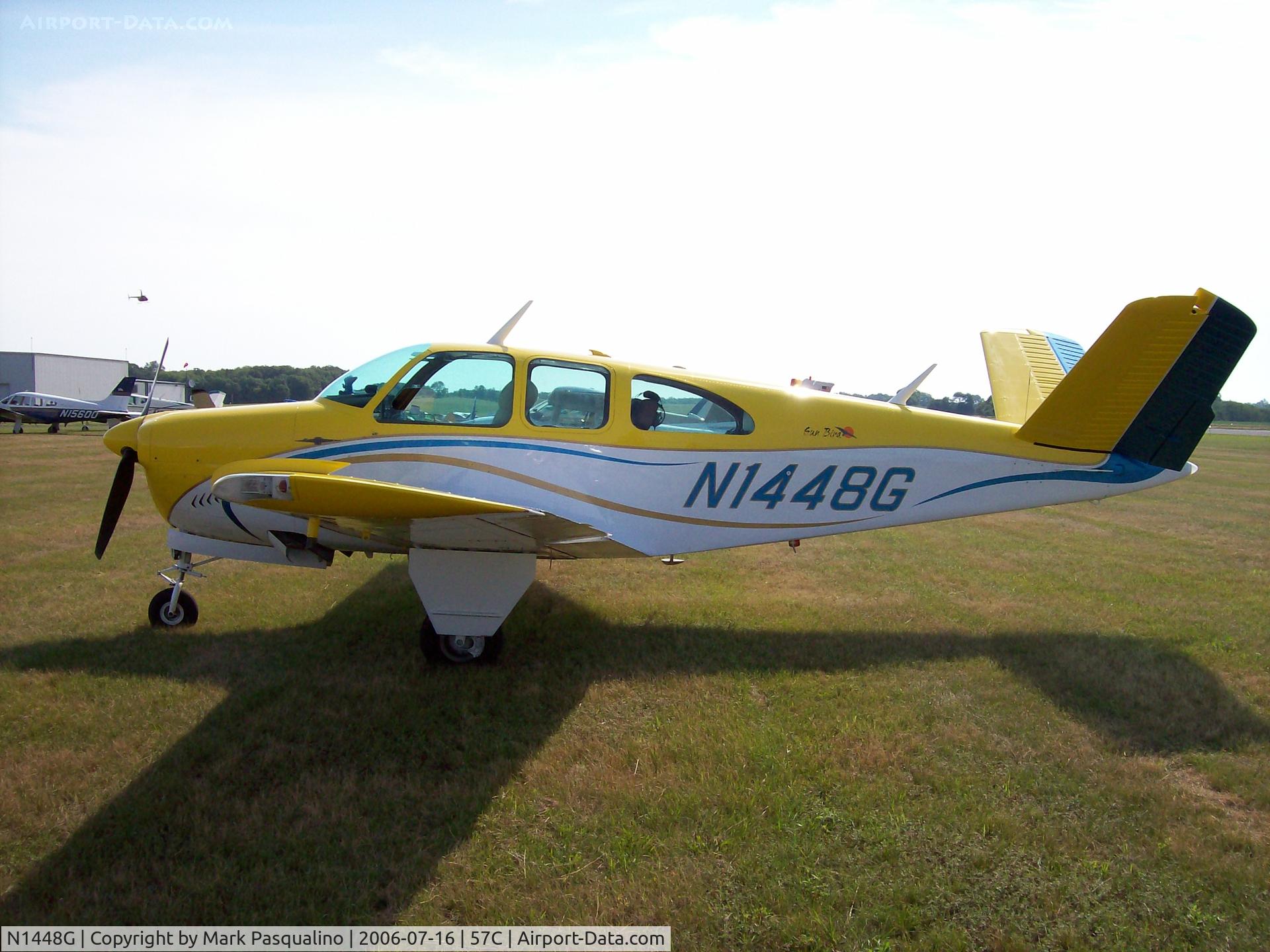 N1448G, 1962 Beech P35 Bonanza C/N D-6916, Beech P35