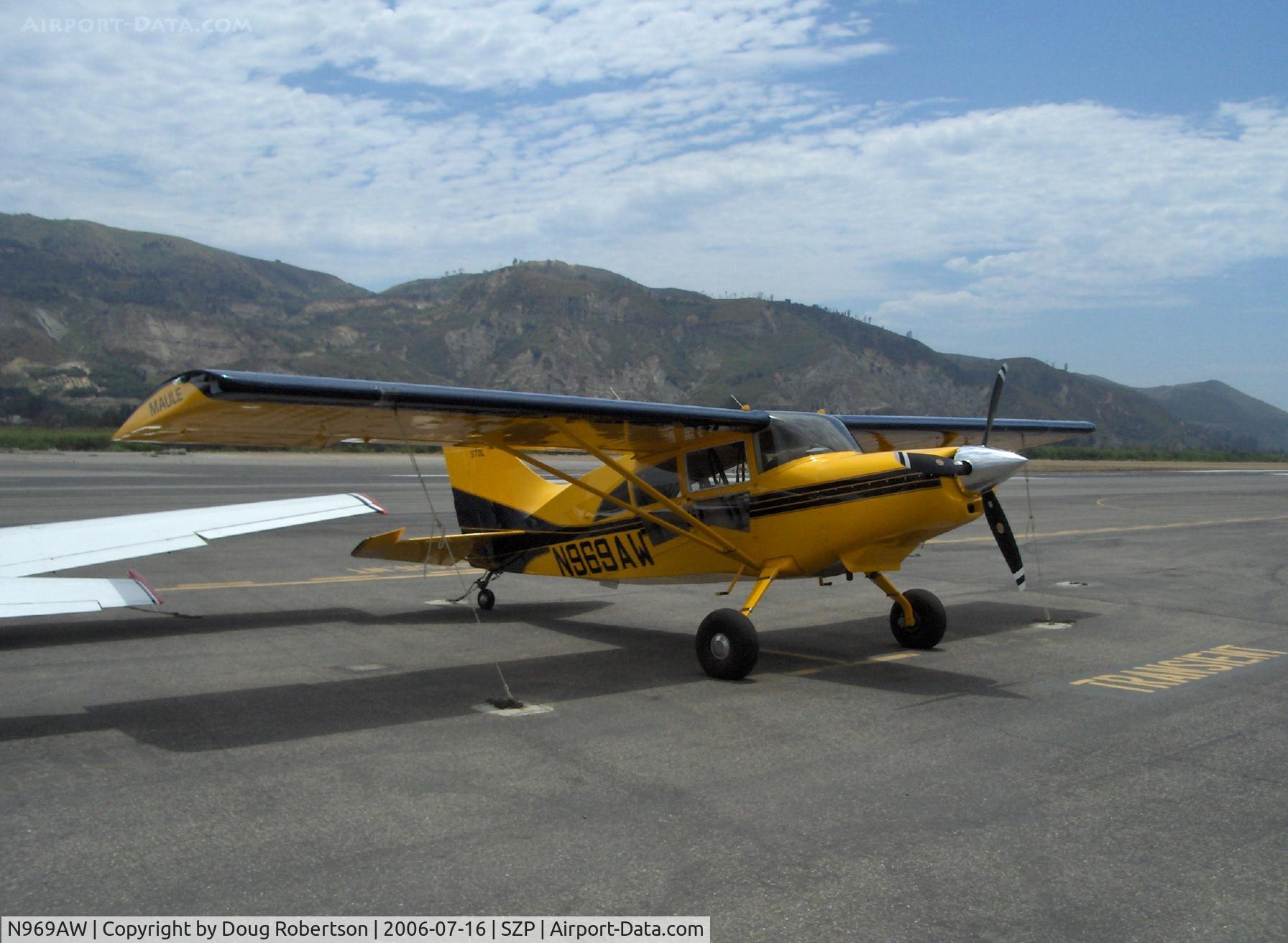N969AW, Maule M-7-235C Orion C/N 25093C, 2003 Maule M7-235C ORION STOL, Lycoming O-540 235 Hp