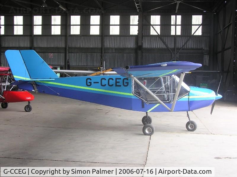G-CCEG, 2003 Rans S-6ES Coyote II C/N PFA 204-13831, Rans S6 Coyote at North Coates