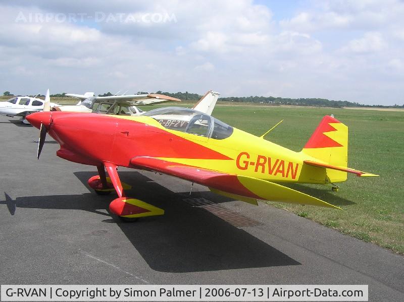 G-RVAN, 1998 Vans RV-6 C/N PFA 181-12657, Colourful Van's at Turweston