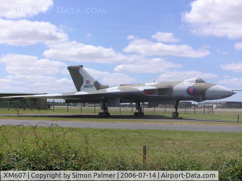 XM607, 1963 Avro Vulcan B.2 C/N Set 71, Vulcan preserved at RAF Waddington