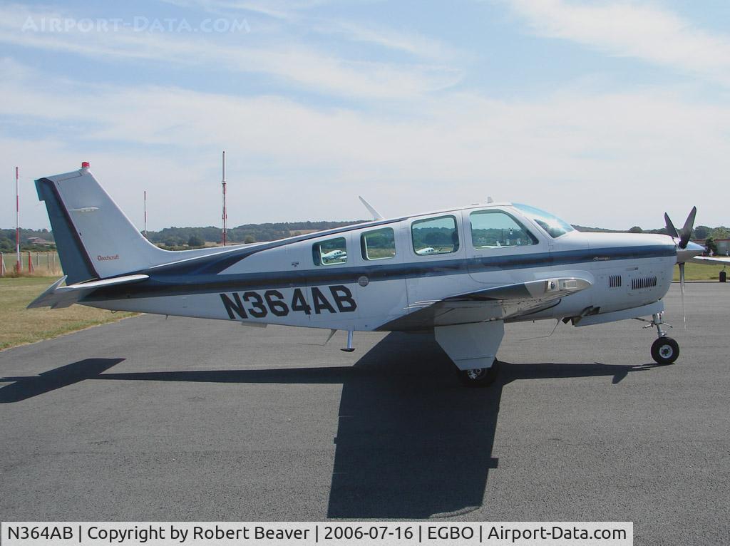 N364AB, 1991 Beech B36TC Bonanza C/N EA-519, Beechcraft B36TC Bonanza