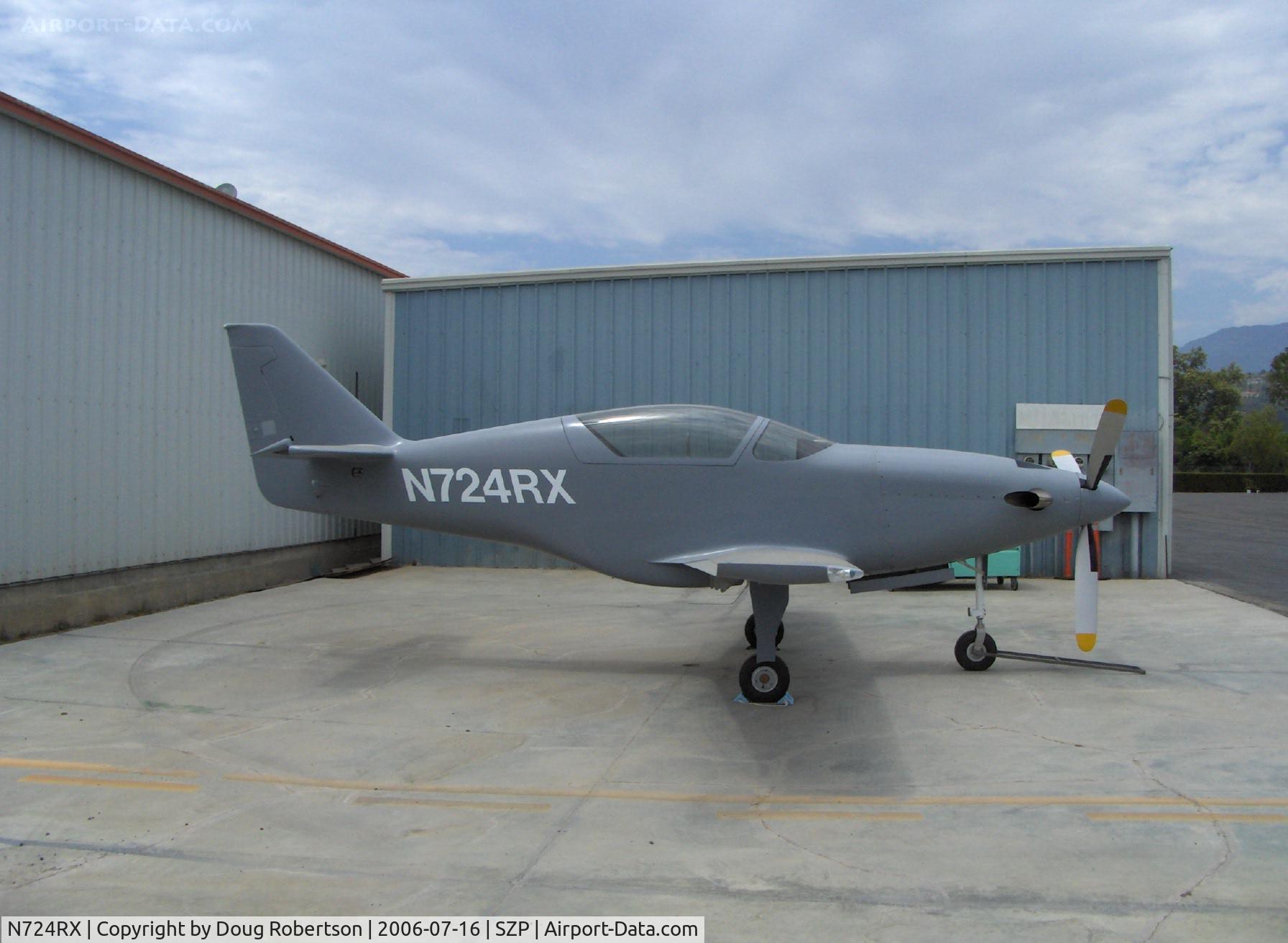 N724RX, 2006 Legend Aircraft Legend C/N 001, 2006 Dan Gray SPECIAL TURBINE LEGEND, Walter M 601-D Turbine 724 shp, 334 mph cruise, Vne 400 mph, aircraft complete but not painted