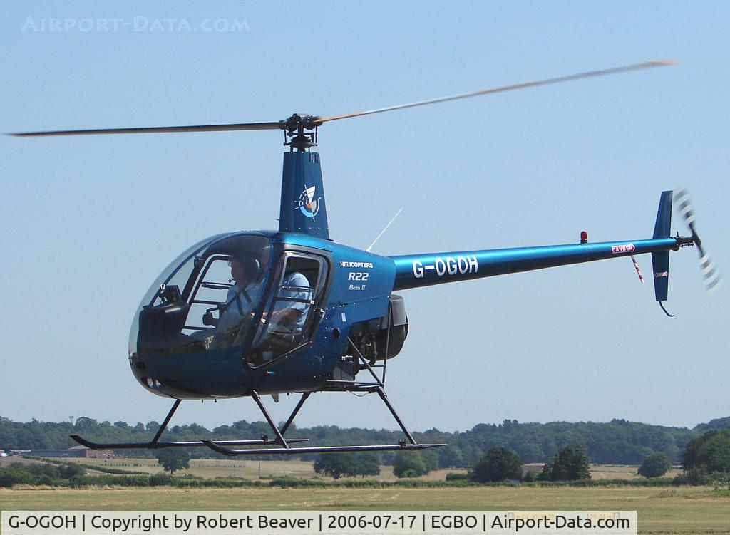 G-OGOH, 1997 Robinson R22 Beta C/N 2738, Robinson R22 Beta II
