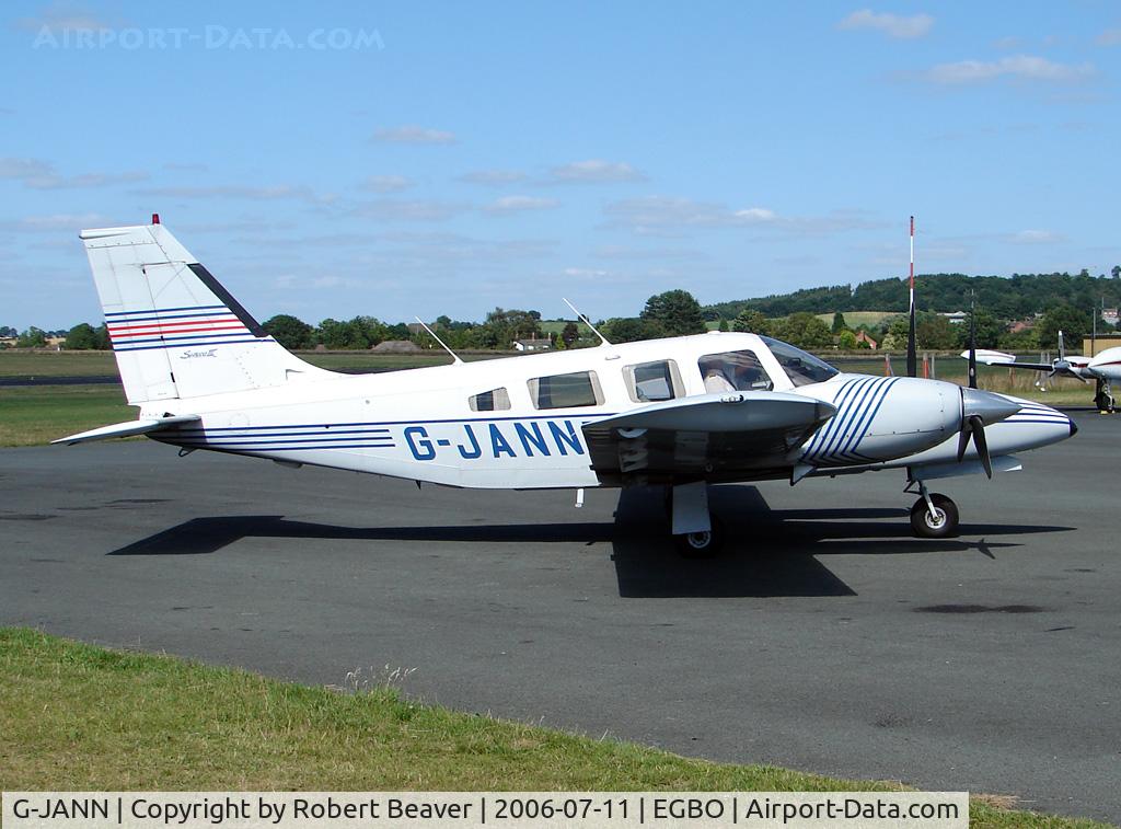 G-JANN, 1988 Piper PA-34-220T Seneca III C/N 34-33133, Piper PA34 220T Seneca III