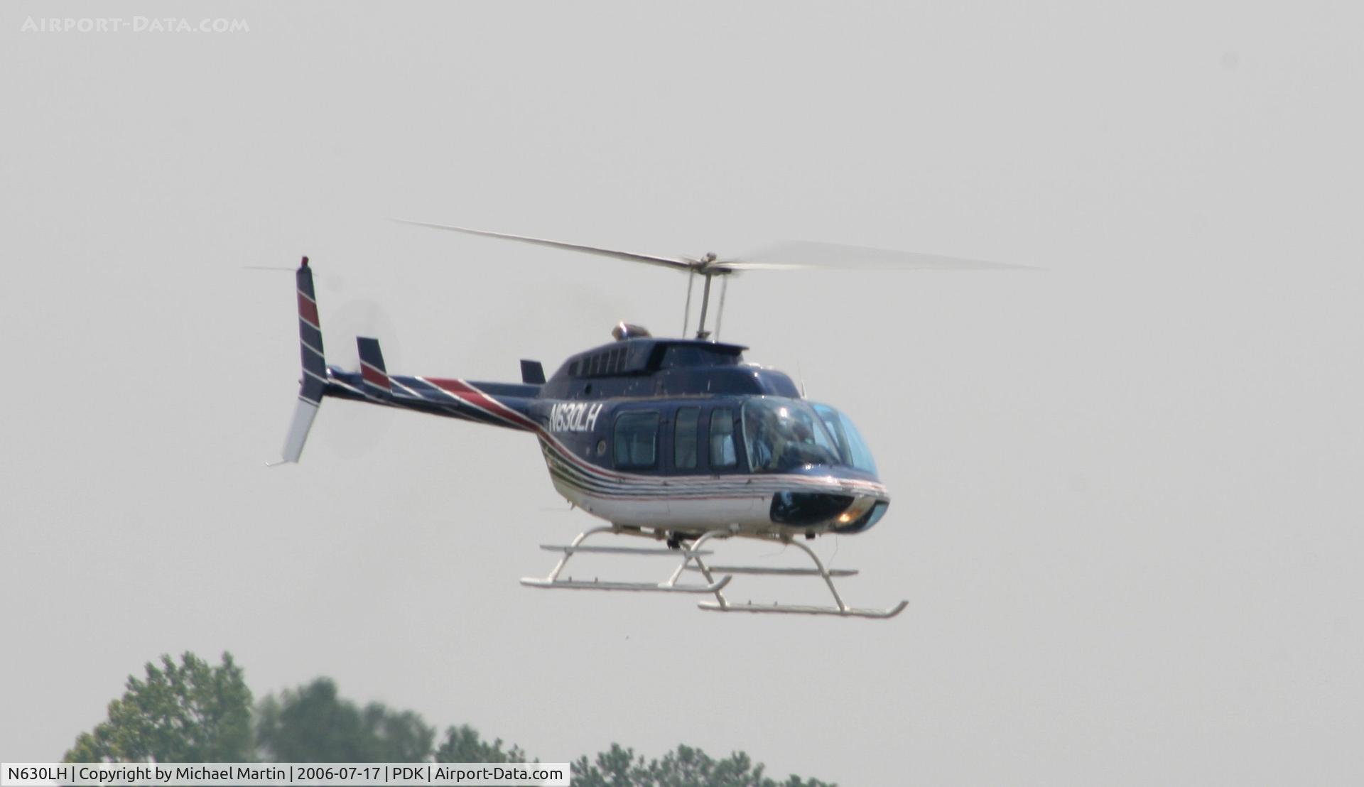 N630LH, 1992 Bell 206L-4 LongRanger IV LongRanger C/N 52011, Approaching Mercury Air Center