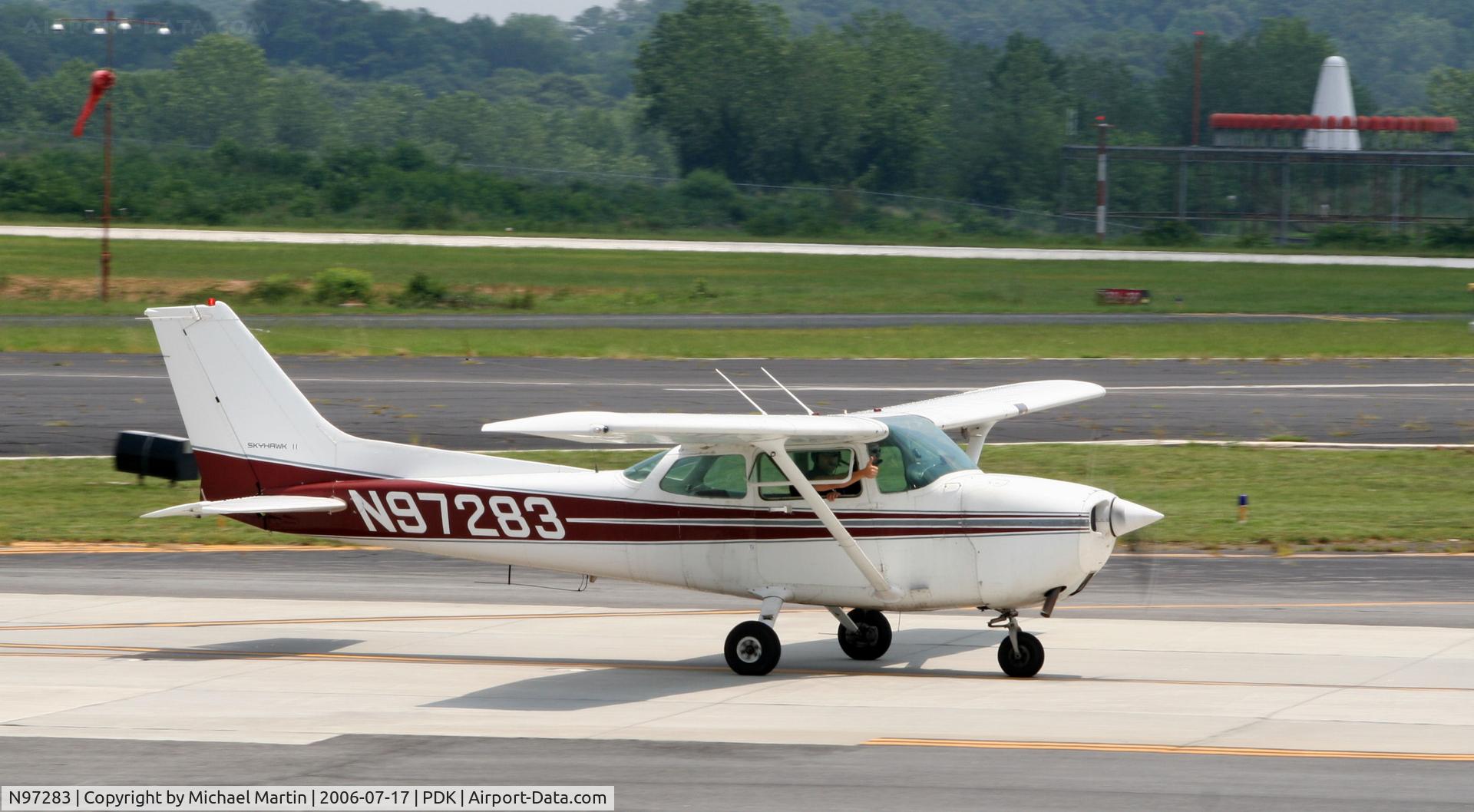 N97283, 1984 Cessna 172P C/N 17276174, Student Pilot Giving the Thumbs Up!