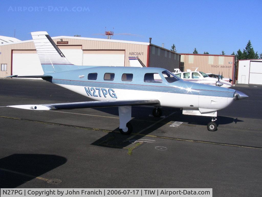 N27PG, 1990 Piper PA-46-350P Malibu Mirage C/N 4622104, jake