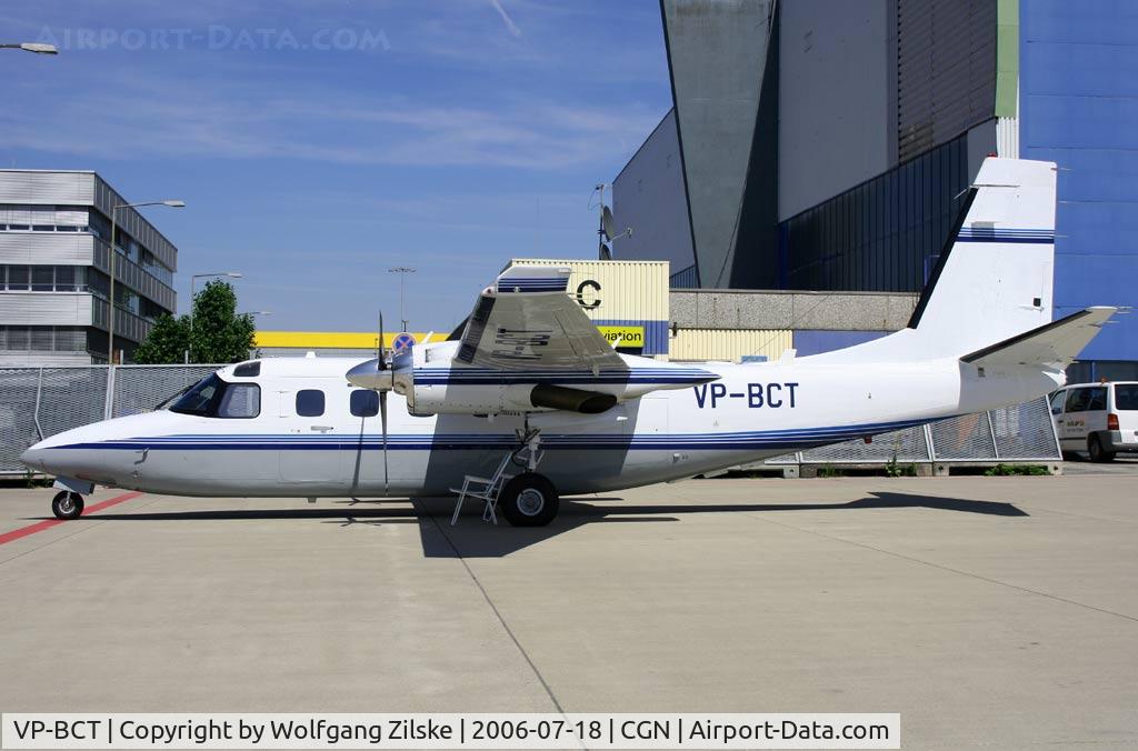 VP-BCT, 1986 Gulfstream Aerospace 695B Jetprop 1000B C/N 96208, visitor