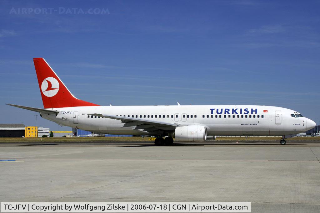TC-JFV, 2000 Boeing 737-8F2 C/N 29782, visitor