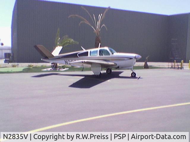 N2835V, 1947 Beech 35 Bonanza C/N D-240, Mostly Original 1947 Straight 35 V-tail