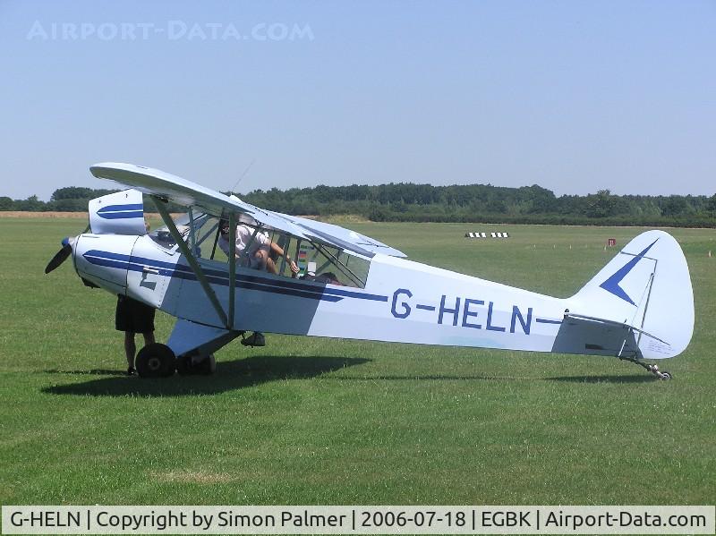 G-HELN, 1958 Piper L-21B Super Cub (PA-18-135) C/N 18-3400, Super Cub
