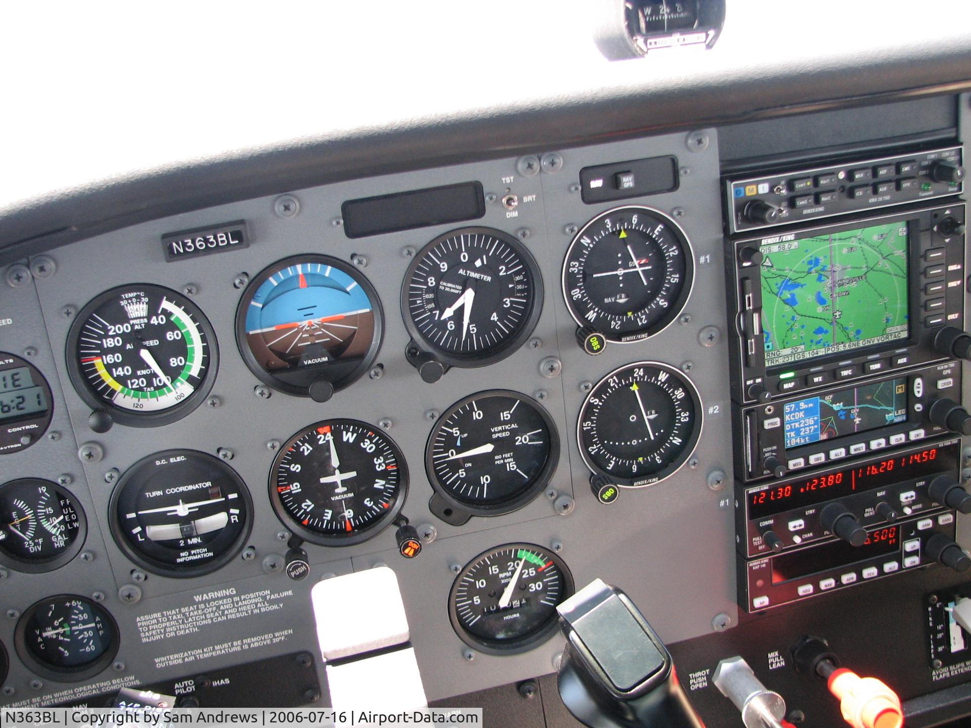 N363BL, 2004 Cessna 172S C/N 172S9741, On my way back to Craig from CDK