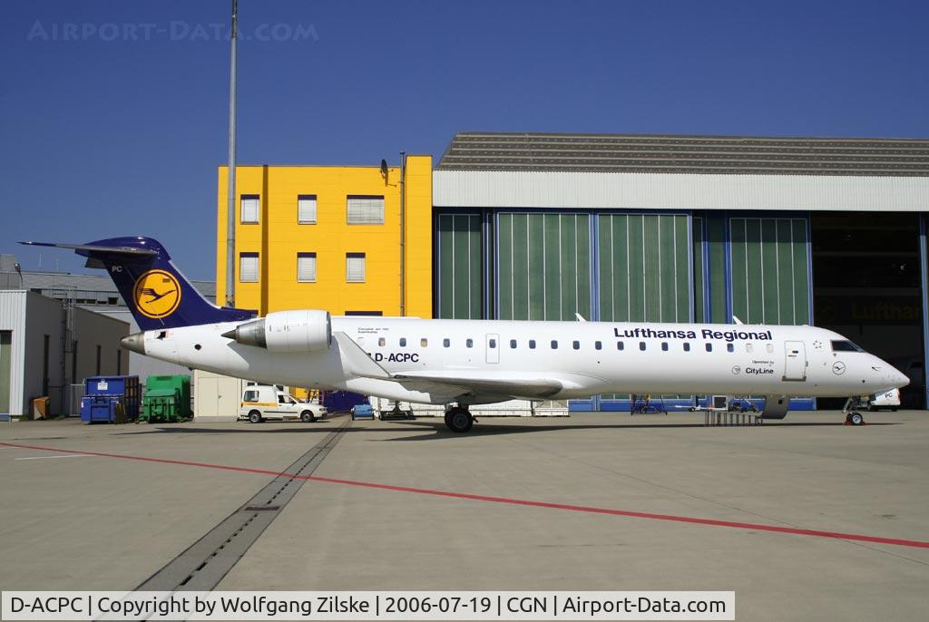 D-ACPC, 2001 Canadair CRJ-701ER (CL-600-2C10) Regional Jet C/N 10014, Based at CGN
