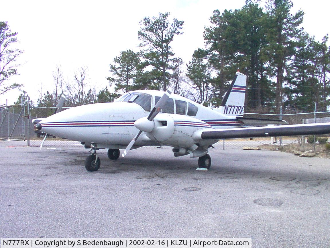 N777RX, 1971 Piper PA-23-250 C/N 27-4728, N777RX