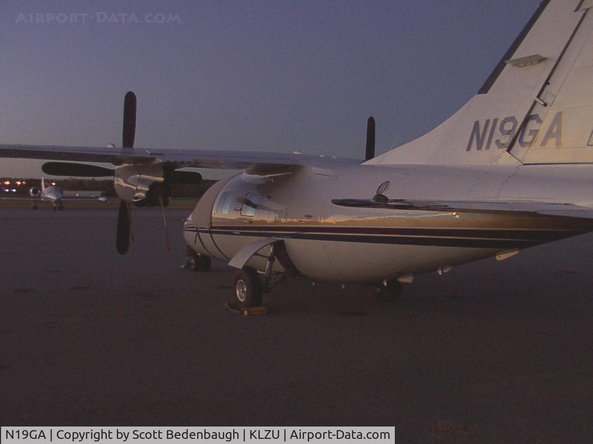 N19GA, 1981 Mitsubishi MU-2B-40 Solitaire C/N 454 S.A., N19GA