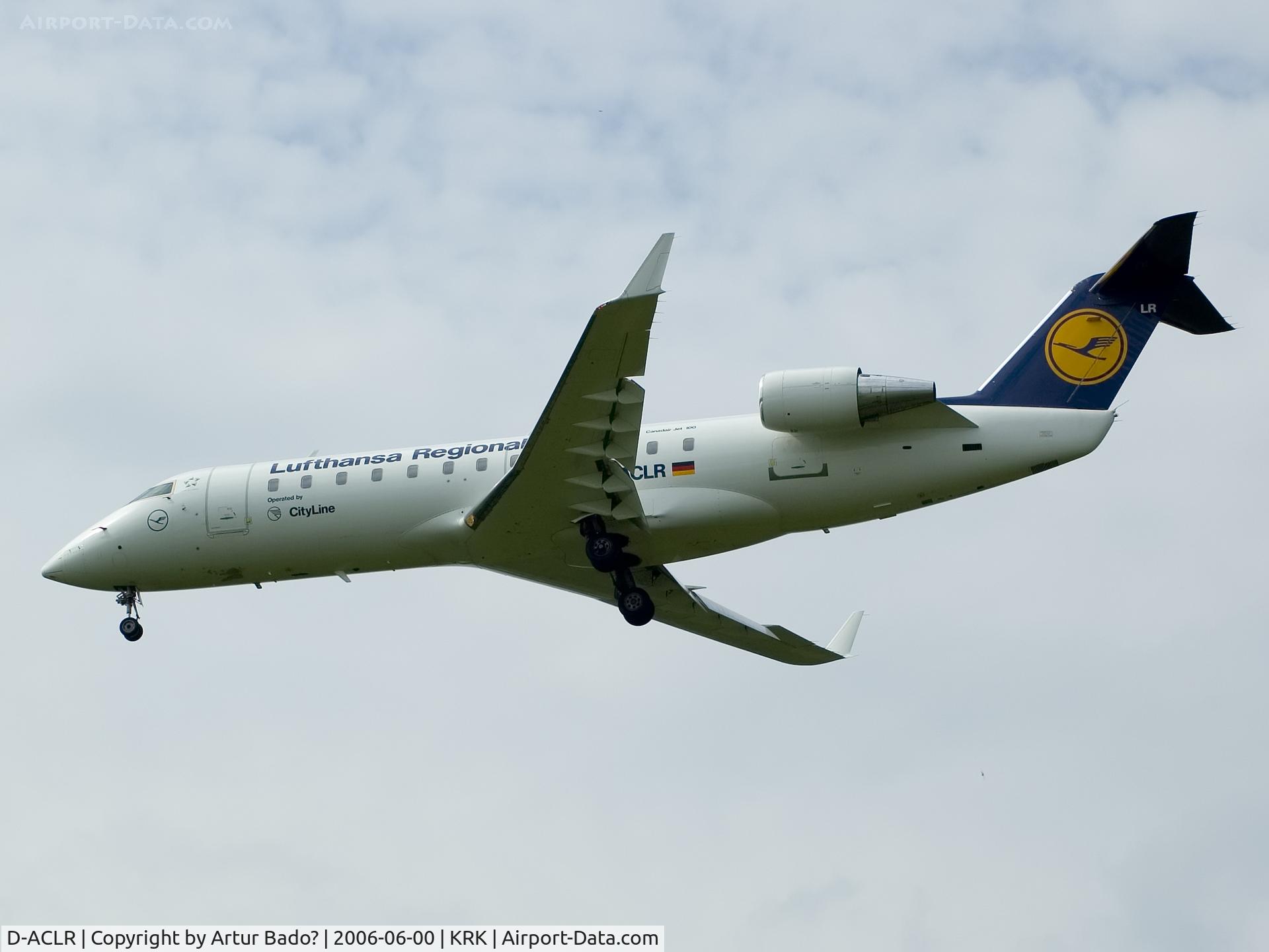D-ACLR, Canadair CRJ-100LR (CL-600-2B19) C/N 7086, Lufthansa