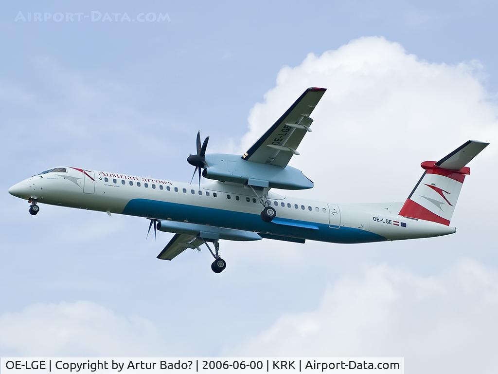 OE-LGE, 2001 De Havilland Canada DHC-8-402Q Dash 8 C/N 4042, Austrian