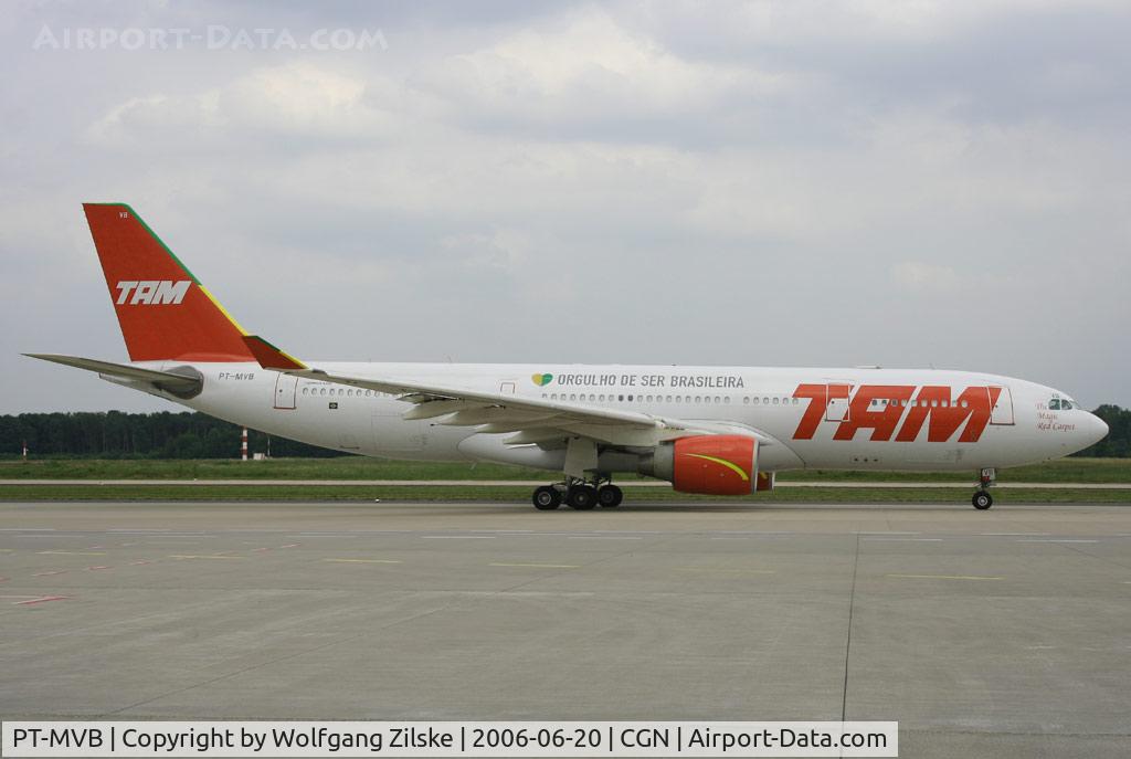 PT-MVB, 1998 Airbus A330-223 C/N 238, FIFA 2006 visitor