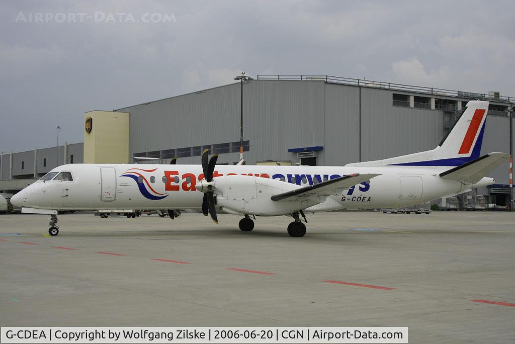 G-CDEA, 1994 Saab 2000 C/N 2000-009, FIFA 2006 visitor