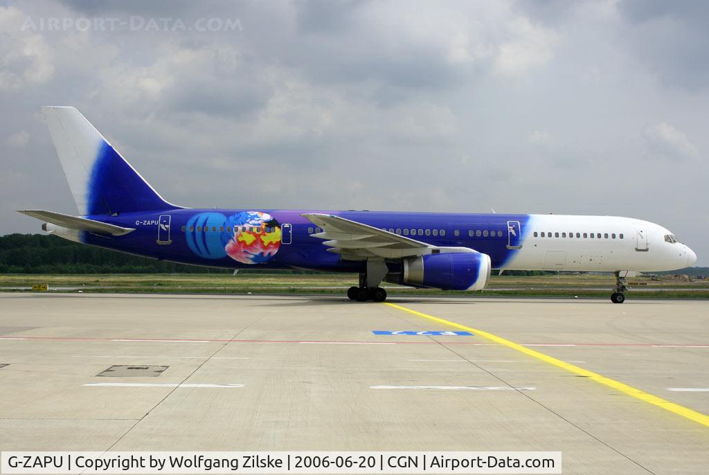 G-ZAPU, 1992 Boeing 757-2Y0/F C/N 26151, FIFA 2006 visitor