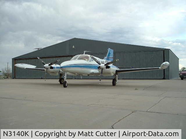 N3140K, 1968 Cessna 421 Golden Eagle C/N 421-0117, 421