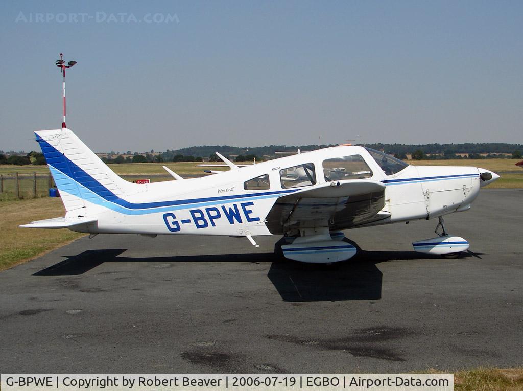 G-BPWE, 1981 Piper PA-28-161 Cherokee Warrior II C/N 28-8116143, Piper PA-28-161 Warrior II