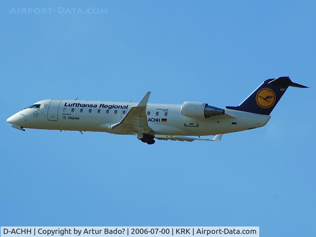 D-ACHH, 2000 Bombardier CRJ-200LR (CL-600-2B19) C/N 7449, Lufthansa