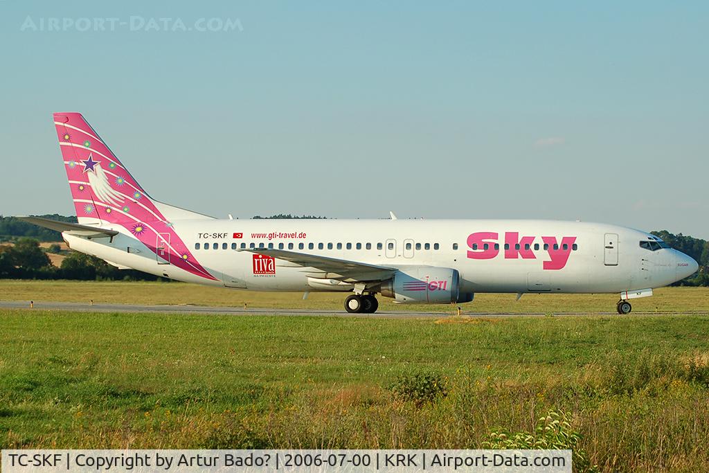 TC-SKF, 1993 Boeing 737-4Q8 C/N 26291/2513, Sky Airlines