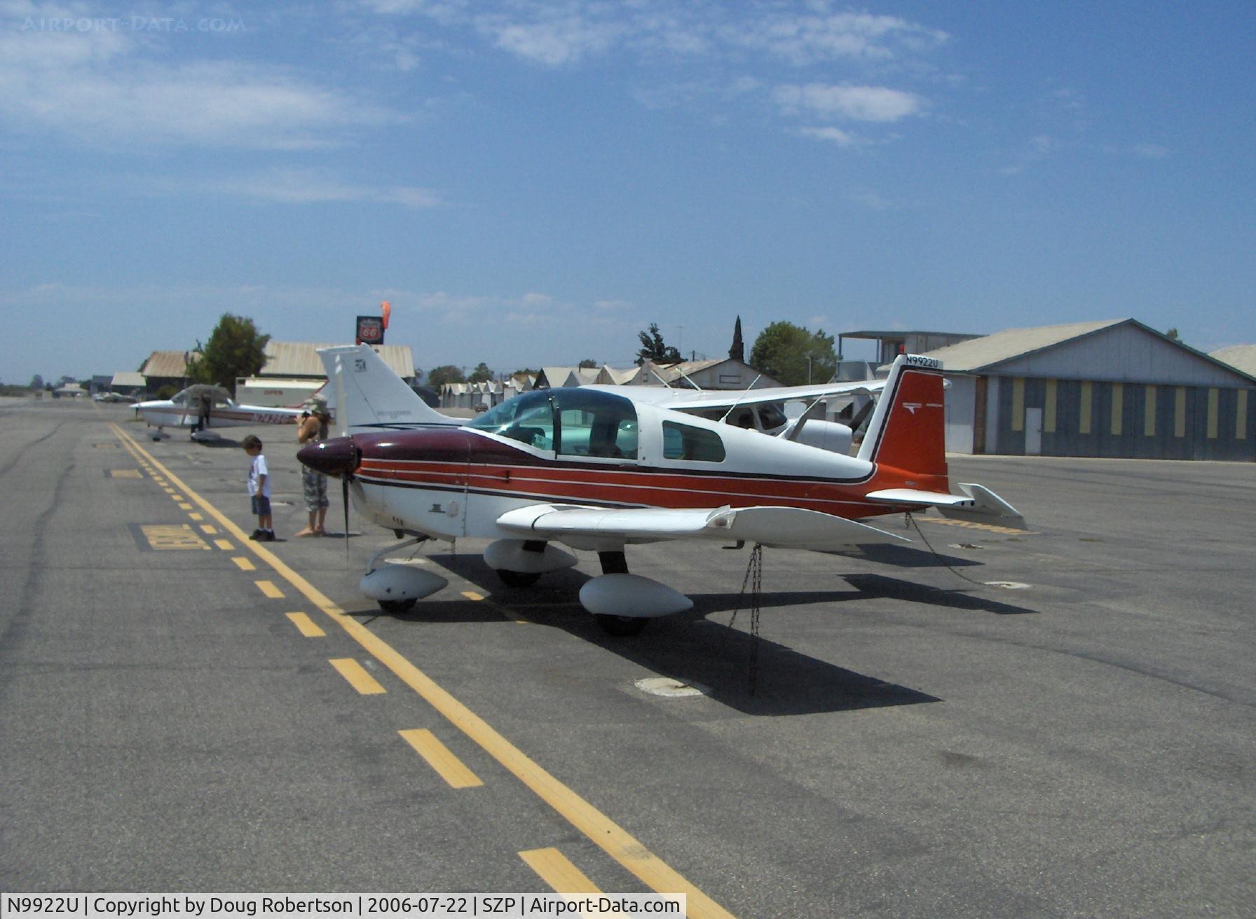 N9922U, 1978 Grumman American AA-1C Lynx C/N AA1C0156, 1978 Grumman American AA-1C LYNX, Lycoming O-235-C2C 115 Hp