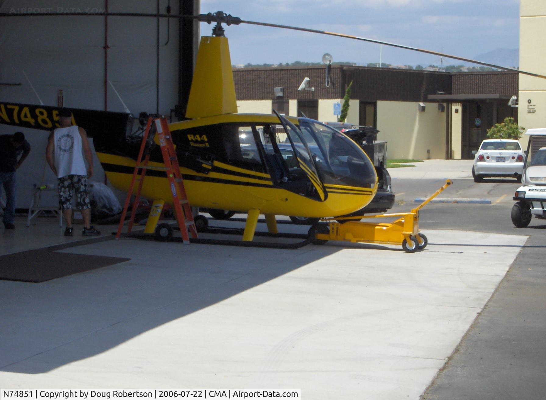 N74851, 2005 Robinson R44 II C/N 11018, 2005 Robinson R44 RAVEN II, Lycoming IO-540 derated to 245 Hp for 5 min., 205 Hp cont.