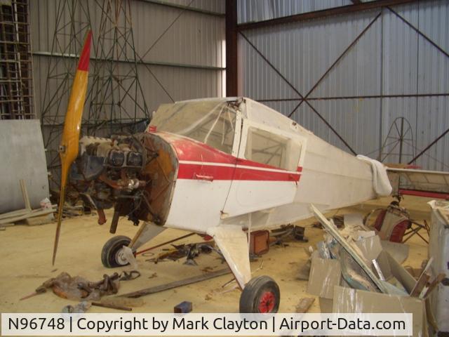 N96748, 1946 Taylorcraft BC12-D C/N 9048, Owned by Russ Ward