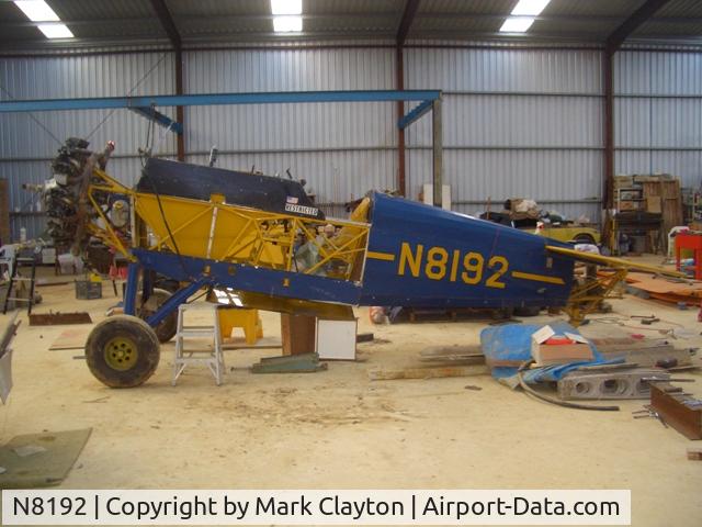 N8192, 1929 Curtiss-Wright Travel Air 4000 C/N 894, 1929 Curtiss Wright TRAVEL AIR 4000, N8192, Mangatawhiri, New Zealand, 23 July 2006, owned by Russ Ward