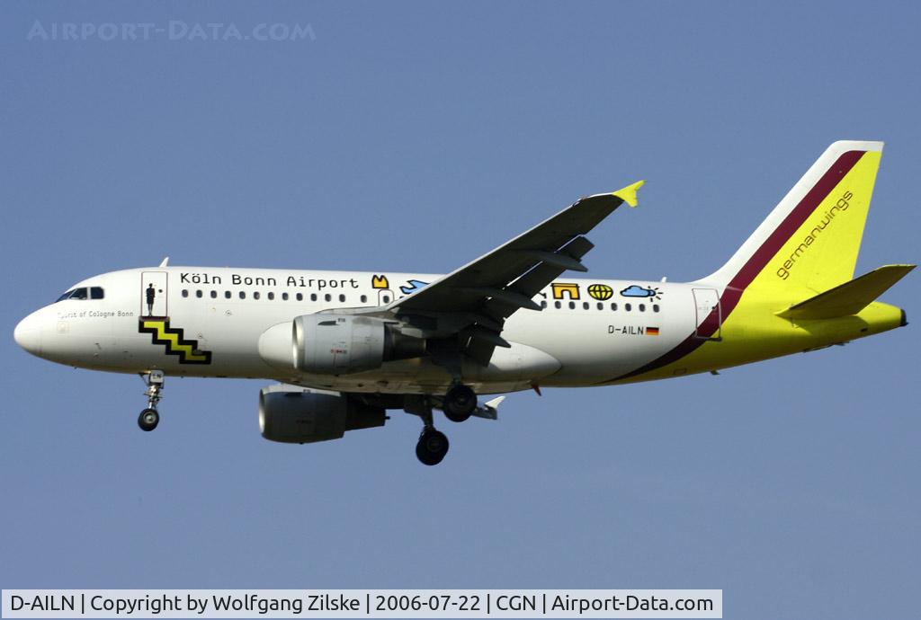 D-AILN, 1997 Airbus A319-114 C/N 700, special c/s
