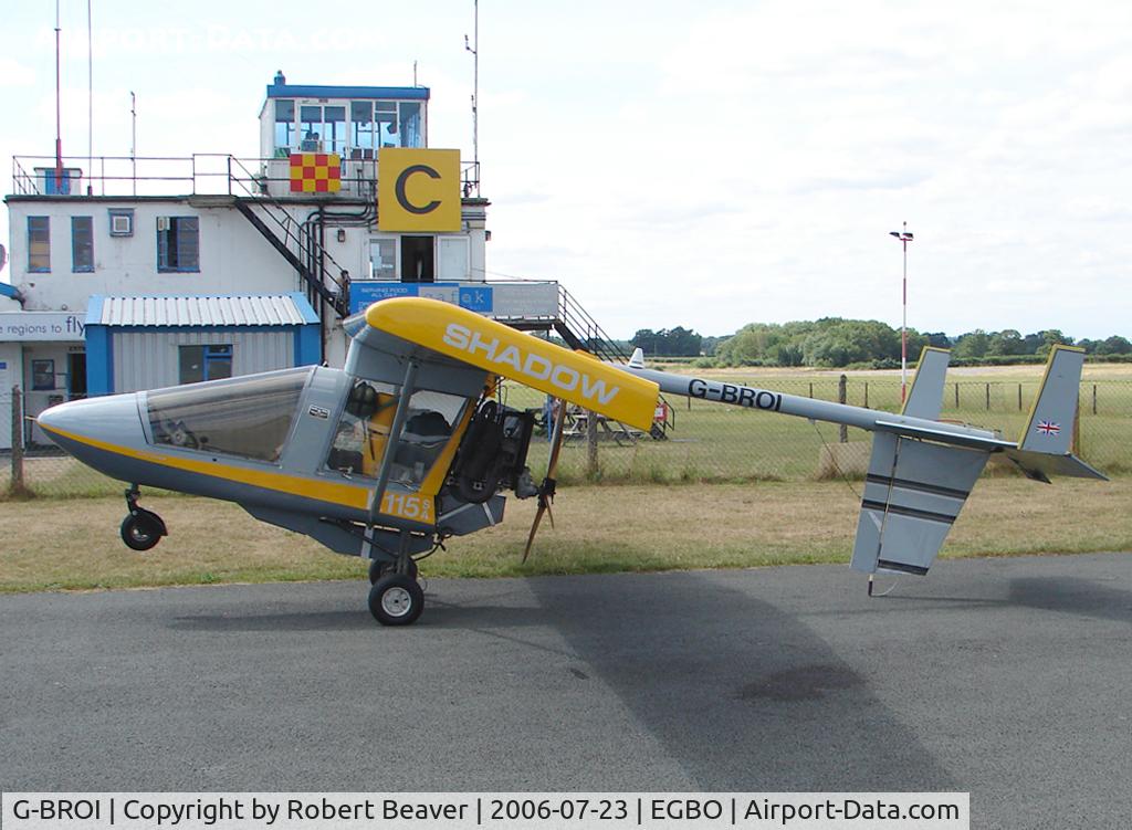 G-BROI, 1991 CFM Streak Shadow C/N PFA 161-11586, CFM Streak Shadow