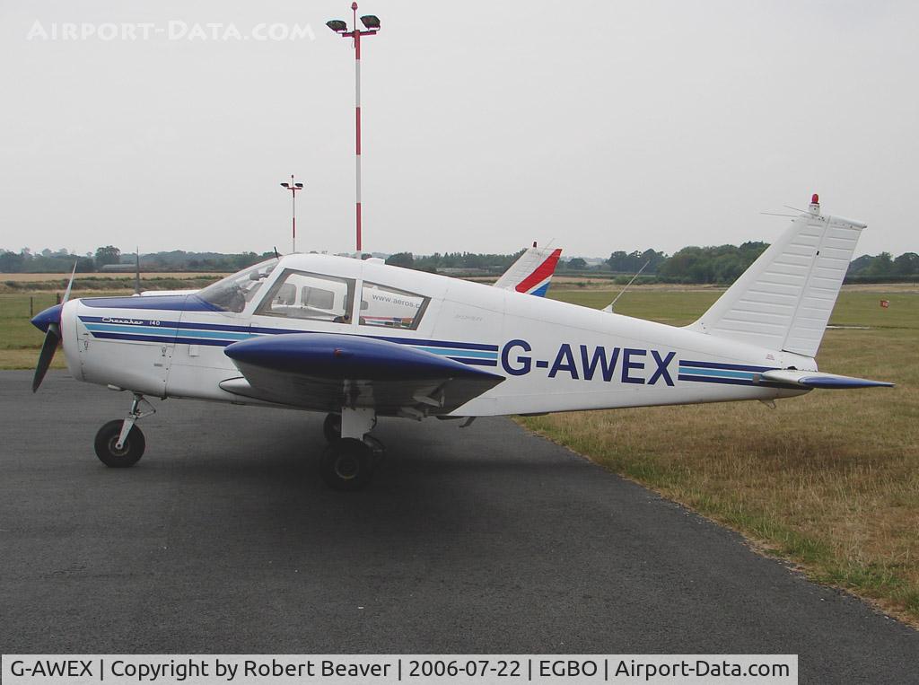 G-AWEX, 1968 Piper PA-28-140 Cherokee C/N 28-24472, Piper PA-28 140 Cherokee