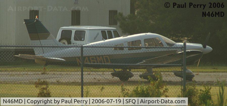 N46MD, 1976 Piper PA-28-181 C/N 28-7790247, Just hanging about near the warbird hangar