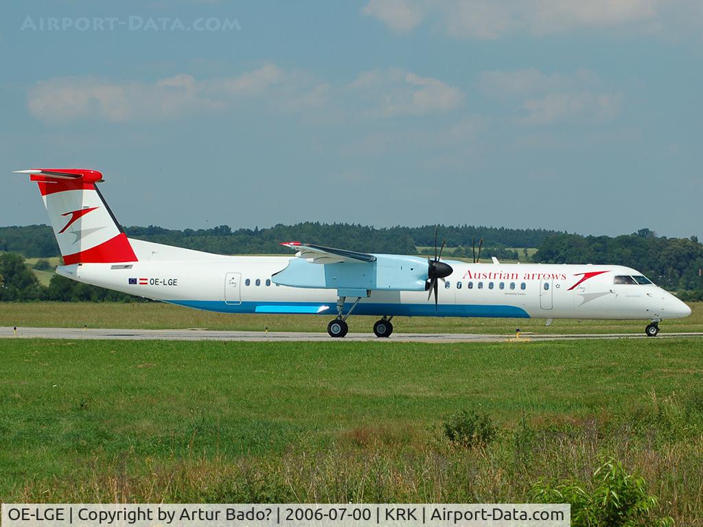 OE-LGE, 2001 De Havilland Canada DHC-8-402Q Dash 8 C/N 4042, Austrian
