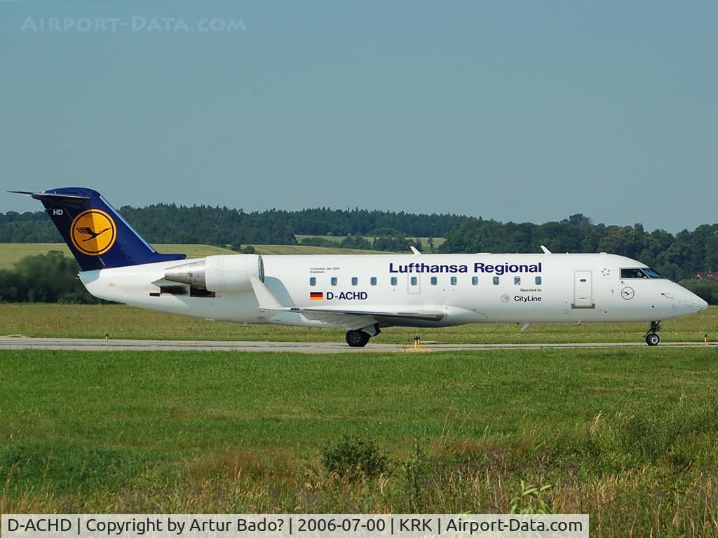 D-ACHD, 2000 Canadair CRJ-200LR (CL-600-2B19) C/N 7403, Lufthansa