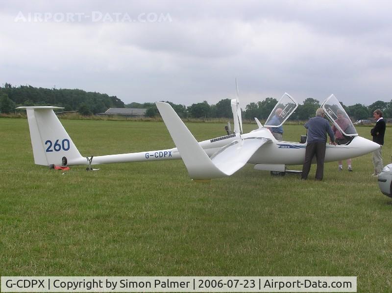 G-CDPX, 2005 Schleicher ASH-25M C/N 25256, Schleicher ASH-25Mi at Husbands Bosworth