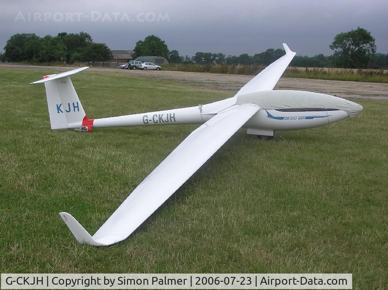 G-CKJH, 2004 AMS-Flight DG-300 Elan C/N 3E506, Glaser-Dirks (AMS-built) DG-303 Elan at Husbands Bosworth