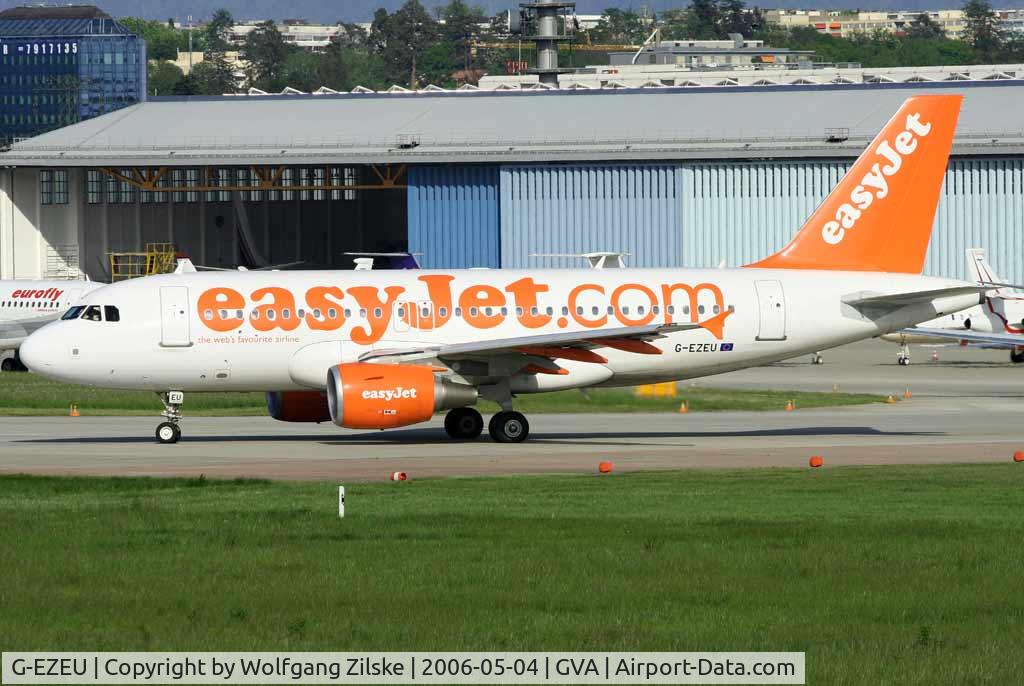 G-EZEU, 2004 Airbus A319-111 C/N 2283, visitor